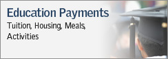 Education Payments - Tuition, Housing Meals, Activities